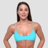 GymBeam Women‘s Bikini Top HAWAII Lagoon - Rozmiar: M | Kolor: Niebieski | Waga: 0,068 g · záber 3
