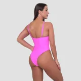 GymBeam Women‘s Swimsuit ARUBA Pink - Rozmiar: M | Kolor: Różowy | Waga: 0,158 g · záber 3
