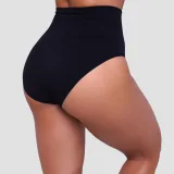 GymBeam Highrise Briefs 2Pack Black - Rozmiar: XS | Kolor: Czarny | Waga: 0,07 g · záber 3