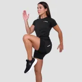 GymBeam Women‘s Pulse Running shorts 2in1 Black · záber 5