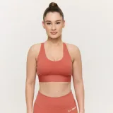 GymBeam Limitless Sports Bra Cinnamon - Rozmiar: XXL | Kolor: Pomarańczowy | Waga: 0,134 g | Opakowanie: 80 · záber 1