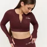 GymBeam Women‘s Prime Sports Top Fig - Rozmiar: L | Kolor: Czerwony | Waga: 0,22 g | Opakowanie: 67 · záber 3