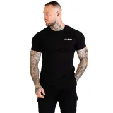 GymBeam Men‘s Fitted TRN T-shirt Black - Rozmiar: XL | Kolor: Czarny | Waga: 0,22 g | Opakowanie: 100 · záber 5
