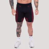 GymBeam OG1 Seamless Shorts Black/Red - Rozmiar: XXL | Kolor: Czarny | Waga: 0,195 g | Opakowanie: 105 · záber 1