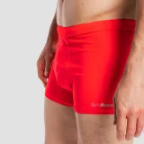 GymBeam Men‘s PRO Swim Shorts Red - Rozmiar: L | Kolor: Czerwony | Waga: 0,073 g · záber 4