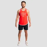 GymBeam Lifting Society Stringer Flame - Rozmiar: S | Kolor: Czerwony | Waga: 0,141 g | Opakowanie: 130 · záber 5
