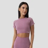 GymBeam Women‘s FLO CropTop Violet · záber 3