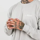 GymBeam Bluza PRO Jumper Moon Grey - Rozmiar: S | Kolor: Szary | Waga: 0,35 g | Opakowanie: 36 · záber 2