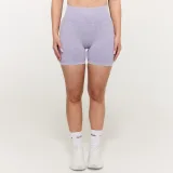 GymBeam Women‘s Lift Seamless Shorts Violet - Rozmiar: S | Kolor: Fioletowy | Waga: 0,11 g | Opakowanie: 80 · záber 2