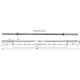 GymBeam Sztanga olimpijska LIFTER 20kg · záber 4