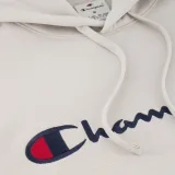 Champion Big Logo Fleece Hoodie Grey · záber 3