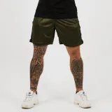 GymBeam Šortky Vertical Military Green - Rozmiar: M | Kolor: Zielony | Waga: 0,19 g | Opakowanie: 140 · záber 1