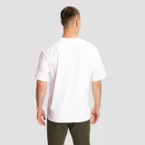 GymBeam Limitless Oversized T-Shirt White - Rozmiar: XL | Kolor: Biały | Waga: 0,2375 g | Opakowanie: 85 · záber 4