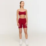 GymBeam Women‘s Varsity Shorts Red - Rozmiar: S | Kolor: Czerwony | Waga: 0,11 g | Opakowanie: 150 · záber 5