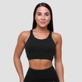 GymBeam Pulse Running Sports Bra Black - Rozmiar: S | Kolor: Czarny | Waga: 0,1 g · záber 1