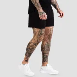 GymBeam Shorts TRN Black - Rozmiar: L | Kolor: Czarny | Waga: 0,18 g | Opakowanie: 100 · záber 4