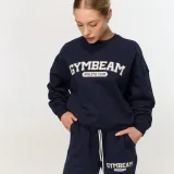 GymBeam Women‘s Varsity Sweatshirt Blue - Rozmiar: L | Kolor: Niebieski | Waga: 0,5382 g | Opakowanie: 28 · záber 2
