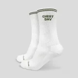 GymBeam GymRat Socks 3Pack White - Rozmiar: S | Kolor: Farebná | Waga: 0,198 g | Opakowanie: 72 · záber 2