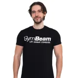 GymBeam Lift T-shirt Black - Rozmiar: S | Kolor: Czarny | Waga: 0,198 g · záber 5