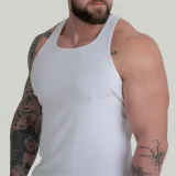 STRIX Ribbed Tanktop White · záber 2