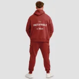 GymBeam Utility Joggers Red - Rozmiar: M | Kolor: Czerwony | Waga: 0,58 g · záber 5