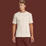 Under Armour Koszulka All Over Wordmark Brown · záber 1