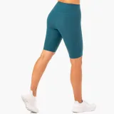 Ryderwear Women‘s Reset High Waisted Pocket Bike Shorts Teal - Rozmiar: XS | Pohlavie: Damskie | Vek: Dorośli | Waga: 0,15 g | Opakowanie: 40 · záber 3