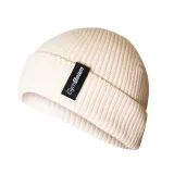 GymBeam Alpine Beanie Cream · záber 1