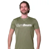 GymBeam Mesh T-Shirt Essence Green - Rozmiar: S | Kolor: Zielony | Waga: 0,1483 g | Opakowanie: 80 · záber 5