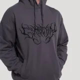 GymBeam Thorn Hoodie Grey - Rozmiar: XXL | Kolor: Szary | Waga: 0,7497 g | Opakowanie: 25 · záber 3