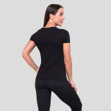 GymBeam Women‘s Strong Tomorrow T-shirt Black - Rozmiar: XS | Kolor: Czarny | Waga: 0,1 g · záber 3