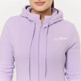 GymBeam Women‘s Limitless Zip Up Hoodie Lavender - Rozmiar: S | Kolor: Fioletowy | Waga: 0,45 g | Opakowanie: 40 · záber 3