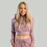 STRIX Krótka bluza damska z kapturem Essential Mauve - Rozmiar: M | Kolor: Fioletowy | Waga: 0,47 g · záber 1
