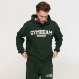 GymBeam Varsity Hoodie Green - Rozmiar: XL | Kolor: Zielony | Waga: 0,7292 g | Opakowanie: 18 · záber 1