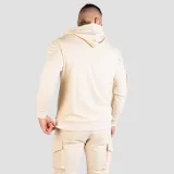 GymBeam Men‘s TRN Hoodie Sand - Rozmiar: S | Kolor: Béžová | Waga: 0,6 g | Opakowanie: 32 · záber 2