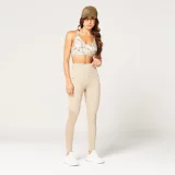 SQUATWOLF Damskie legginsy Mesh Insert Cobblestone - Rozmiar: XL | Kolor: béžová | Pohlavie: Damskie | Vek: Dorośli | Waga: 0,21 g | Opakowanie: 100 · záber 4