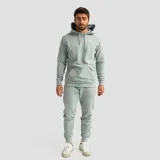 GymBeam Limitless Hoodie Eucalypt - Rozmiar: XXL | Kolor: zelená | Grupa wiekowa: Dorośli · záber 5