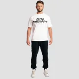 GymBeam Gym Therapy T-shirt White - Rozmiar: S | Kolor: Biały | Waga: 0,275 g | Opakowanie: 65 · záber 4