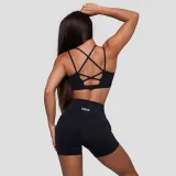 GymBeam Women‘s FIT Shorts Black - Rozmiar: XXL | Kolor: Czarny | Waga: 0,105 g | Opakowanie: 150 · záber 5