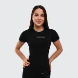 GymBeam Damska Koszulka FIT T-Shirt Black - Rozmiar: XS | Kolor: čierna | Grupa wiekowa: Dorośli | Płeć: Damskie · záber 2