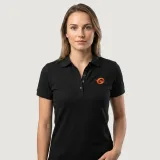 GymBeam Women‘s Polo Shirt Black - Rozmiar: XS | Kolor: Czarny | Waga: 1 g · záber 1