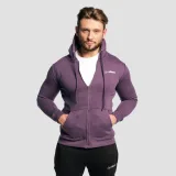 GymBeam Zipper Hoodie Obsidian - Rozmiar: S | Kolor: Fioletowy | Waga: 0,422 g | Opakowanie: 25 · záber 1