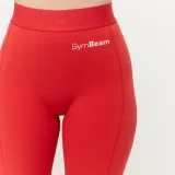 GymBeam Women‘s Limitless Leggings Hot Red - Rozmiar: XS | Kolor: Czerwony | Waga: 0,18 g | Opakowanie: 110 · záber 2