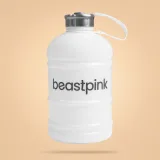 GymBeam Hydrator Bottle 1,89 l White - BeastPink · záber 1