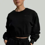 STRIX Women‘s Lunar Cropped Jumper Black - Rozmiar: M | Kolor: Czarny | Waga: 0,439 g | Opakowanie: 45 · záber 2