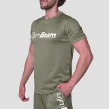 GymBeam Mesh T-Shirt Essence Green - Rozmiar: S | Kolor: Zielony | Waga: 0,1483 g | Opakowanie: 80 · záber 2