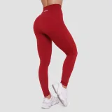 GymBeam Women‘s Ignite Leggings Dark Red - Rozmiar: M | Kolor: Czerwony | Waga: 0,194 g | Opakowanie: 80 · záber 4