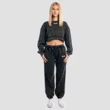 GymBeam Women‘s Aura Joggers Washed Black - Rozmiar: XS | Kolor: Czarny | Waga: 0,62 g | Opakowanie: 22 · záber 4