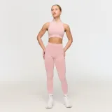 GymBeam Women‘s Fierce Seamless Leggings Baby Pink · záber 2