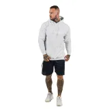 GymBeam Bluza z kapturem PRO Hoodie Grey - Rozmiar: S | Kolor: sivá | Grupa wiekowa: Dorośli | Waga: 0,44 g | Opakowanie: 24 · záber 6